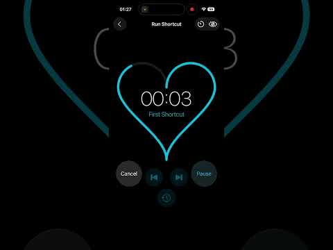 Timix - Runs a Shortcut on iPhone #Demo