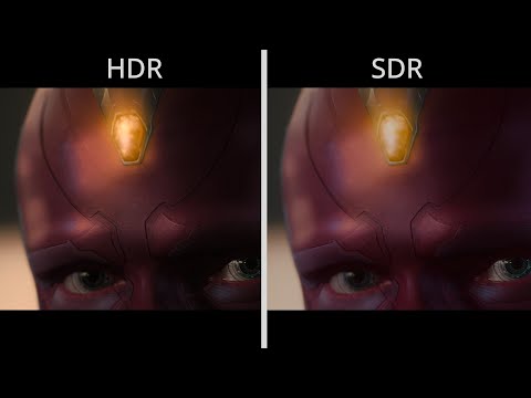 Avengers: Age of Ultron HDR vs SDR Comparison