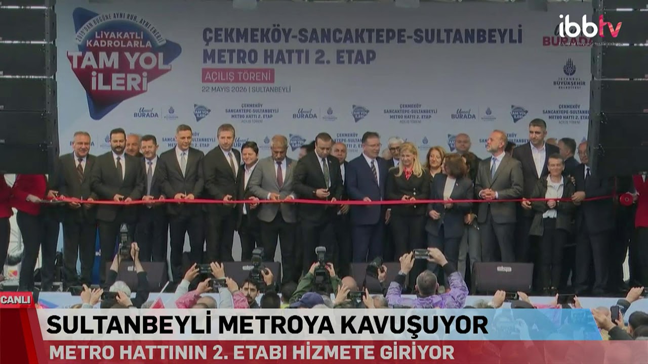 SULTANBEYLİ METROSU AÇILIYOR