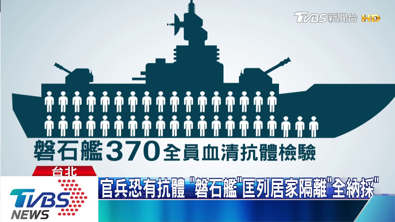 磐石艦再增1例確診! 一採陰「檢疫所內發病」