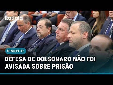 DEFESA DE JAIR BOLSONARO NÃO FOI AVISADA SOBRE PRISÃO DE EX-PRESIDENTE! ENTENDA!