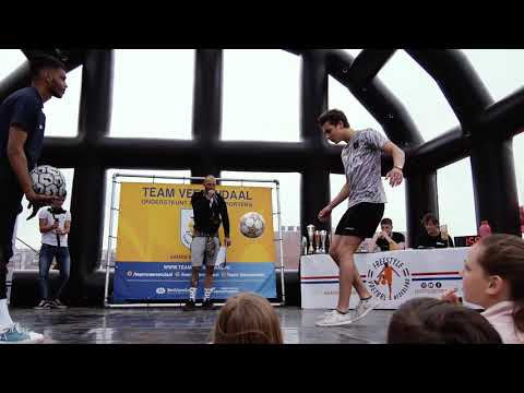 Top 16: Joep Robben vs Logan - International Freestyle Football Tournament Veenendaal