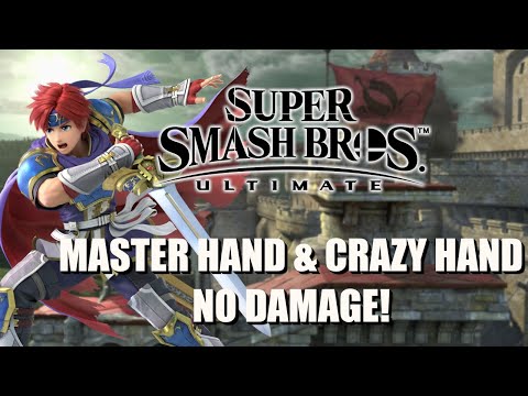 Roy DESTROYS Master Hand and Crazy Hand! (NO DAMAGE, 9.9 INTENSITY) - Super Smash Bros. Ultimate