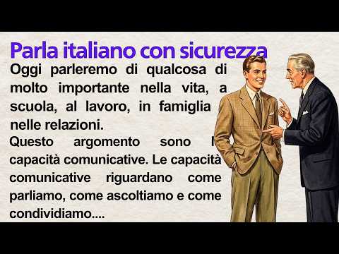 Talk Italian with Confidence | Learn Italian with Simple Story (A1–A2) | Italiano Tales