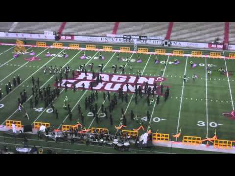 LA SHOWCASE of Marching Bands  Central La Fourche High School