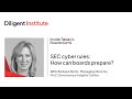 SEC cyber rules: How can boards prepare?