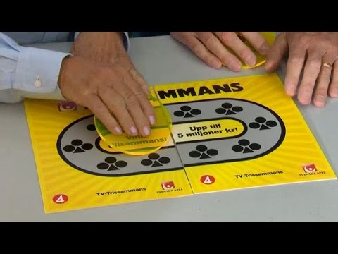 Anne-Charlotte och Ove skrapar Trissammans - Nyhetsmorgon (TV4)