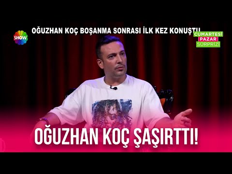 Oğuzhan Koç'un boşanma sonrası söyledikleri ağızları açık bıraktı!