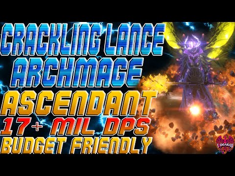 ARCHMAGE CRACKLING LANCE ASCENDANT - Build Guide & Showcase! - INSANE DPS - Path of Exile 3.12 Heist