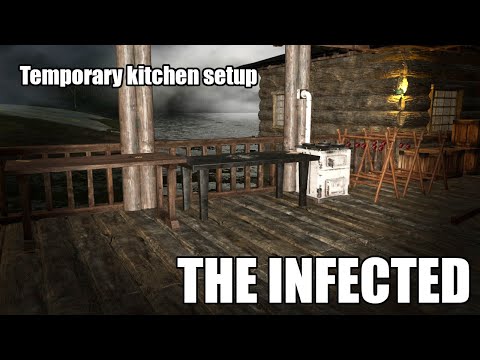 The Infected S6E22 - Temporary kitchen setup | Starting work on 2nd floor of the foundry