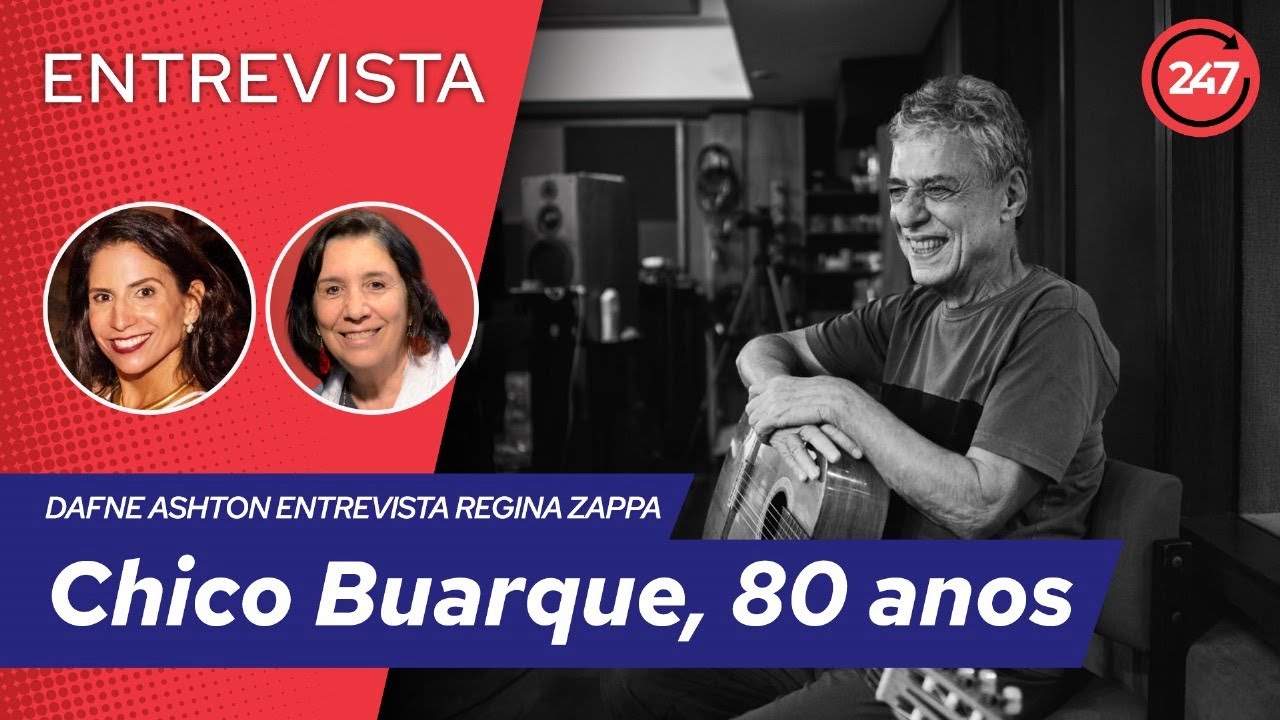80 anos: Chico Buarque e suas histórias, com a biógrafa Regina Zappa