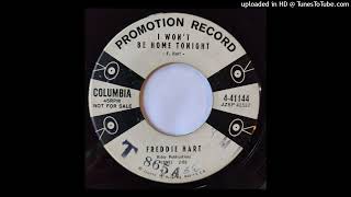 Freddie Hart - I Won&#39;t Be Home Tonight / Love Come To Me [Columbia, 1958 country]