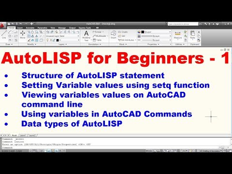 AutoCAD VBA Programming Tutorial