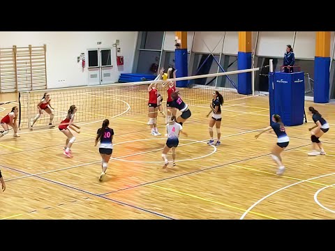 Pallavolo U18F ecc - Allianz Viscontini Milano  vs  Pallavolo Picco Rossa