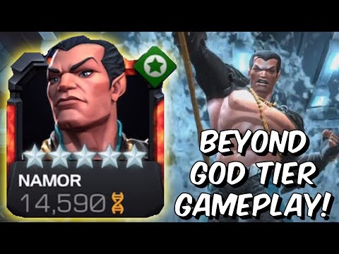 5 Star Rank 5 Namor Beyond God Tier Rank Up & Gameplay - Marvel Contest of Champions
