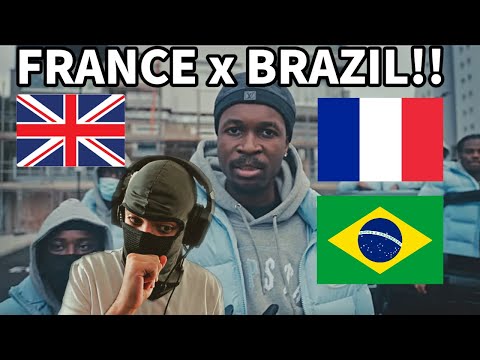 VAMOS BRASIL!! UK REACTION 🇬🇧 🇫🇷 🇧🇷 Enzo From The Block - City Of God  | FRENCH RAP