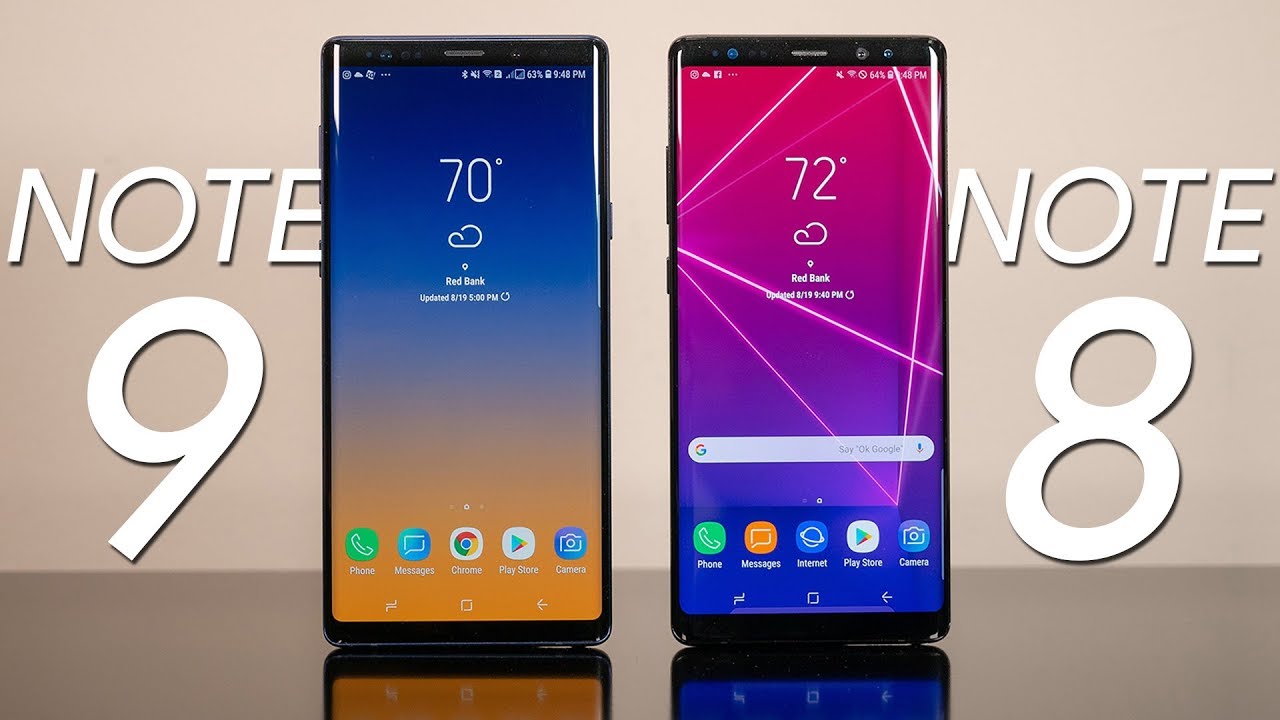 Samsung Galaxy Note 9 vs Galaxy Note 8 - PhoneArena