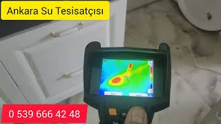 Pursaklar Su Tesisatçısı Kameralı Cihazla Kırmadan Su Kaçak Tespiti