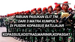 Download lagu RIBUAN PASUKAN ELIT TNI KUMPUL DI PUSDIKLAT KOPASSUS BATUJAJAR#trending #tni  mp3 Download lagu RIBUAN PASUKAN ELIT TNI KUMPUL DI PUSDIKLAT KOPASSUS BATUJAJAR#trending #tni  mp3