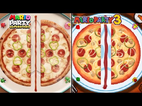 Mario Party Superstars Vs Mario Party 3 - All Minigames Comparison (Remake Vs Original)