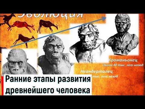 §2. Ранние этапы развития древнейшего человека
