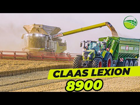 CLAAS LEXION 8900 | Getreideernte mit der neuen Mähdrescher Generation