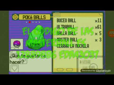 Como Atrapar a Lugia Y a Ho oH en pokemon esmeralda