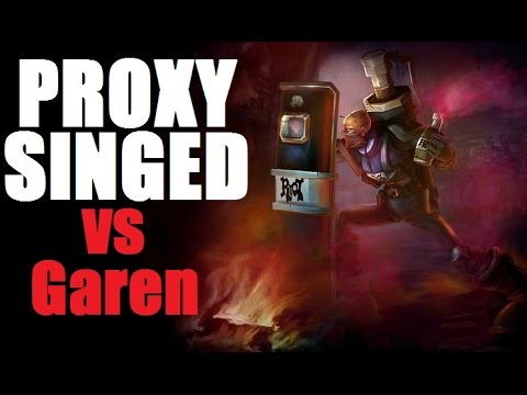 Proxy Singed S5 vs Garen - Non-Commentary