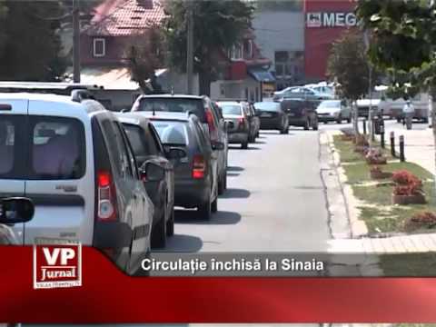 Circulație închisă la Sinaia