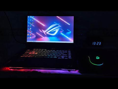 Laptop ASUS ROG Strix G15 G513 Unboxing | RGB gaming laptop