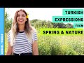 Turkish Idioms and Expressions form Spring & Nature