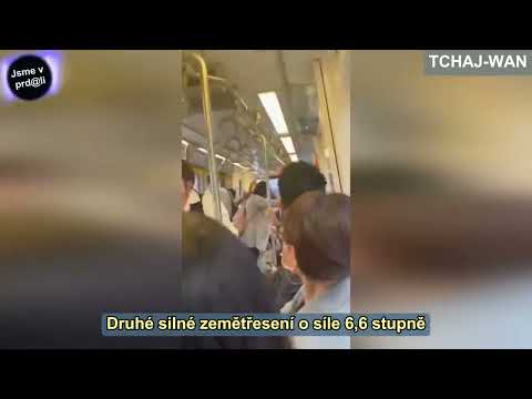 Silné zemětřesení o síle 7,5 stupně na Tchaj-wanu. Tsunami v Japonsku 3. dubna 2023