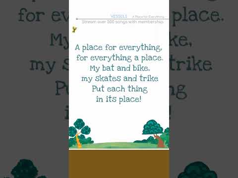 A Place for Everything - Children’s Christian Songs, TheBibleTellsMeSo.com