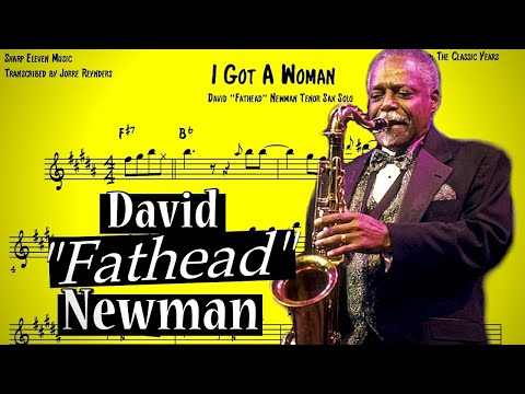 I Got a Woman Saxophone Solo - David "Fathead" Newman & Ray Charles
