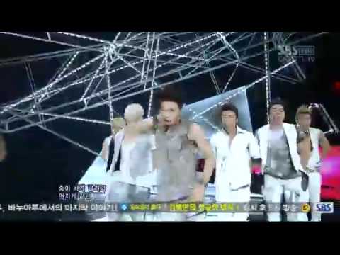 Super Junior's comeback stage - From U + Sexy, Free & Single [120708]