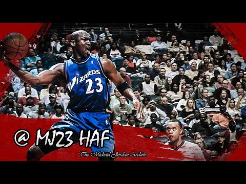 Michael Jordan Highlights vs Hawks (2003.04.03) - 22pts, Heartbreaking!