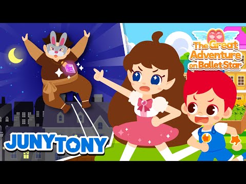 Catch Mr. Jump! | Ep. 4 | Ballet Star Adventure | JunyTony Animated Series