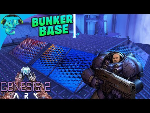 ARK Genesis 2 - Space Bunker Base Build Inspired by Starcraft! E6