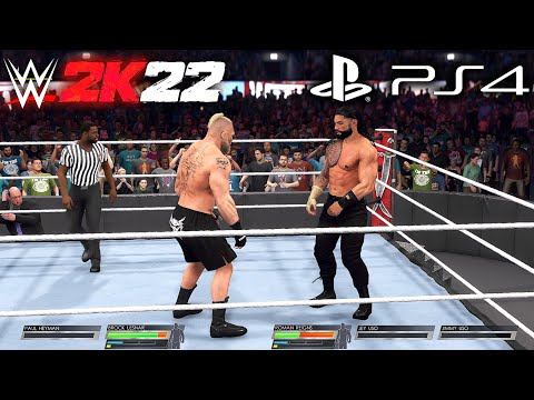WWE 2K22 - PS4 Gameplay