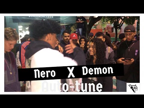 (Brincou 🔥) Nero X Demon | Primeira Fase | Edição de Auto-tune - Batalha do Cercado