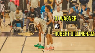 DJ WAGNER vs ROBERT DILLINGHAM!! FIVE 5 ⭐ Recruits On One Floor!