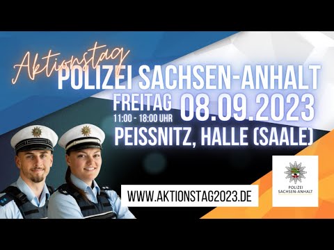 08.09.2023 in Halle (Saale) Aktionstag der Polizei Sachsen-Anhalt