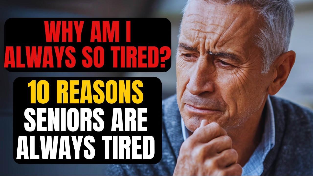 Why am I always so tired? Top 10 Reasons Why Seniors Are Always Tired