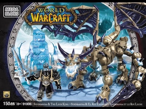 Sindragosa and the Lich King - Mega Bloks World of Warcraft