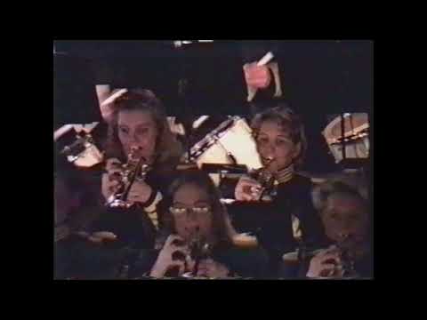 Euroband Rotterdam Nieuwjaarsconcert 7-1-'95 Wellington mars & Pa post for Sverige