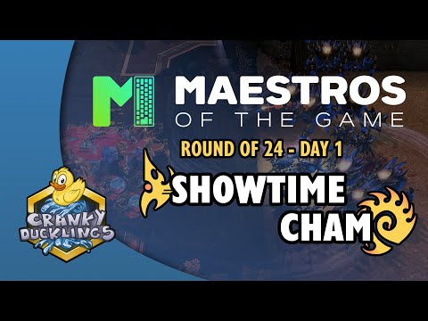ShoWTimE vs Cham - PvZ | Maestros of the Game: Ro24 Day 1 | Invitational Premier Tournament