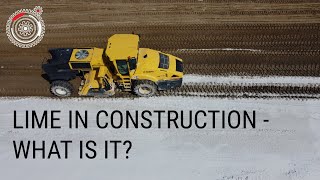 Construction in 60 Seconds: Lime Soil Stabilization - What is it?
