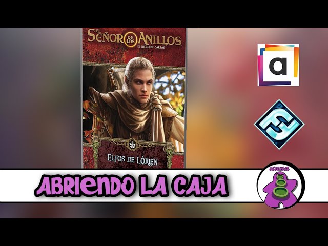 Vídeo relacionado con Fantasy Flight Games, MEC104ES El Señor de los Anillos LCG, Elfos de Lórien Mazo de Inicio, Juego de Cartas en Español, Multicolor