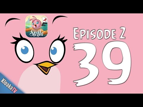 Angry Birds Stella - Level 39 - Episode 2 -  Walkthrough (3 Stars)