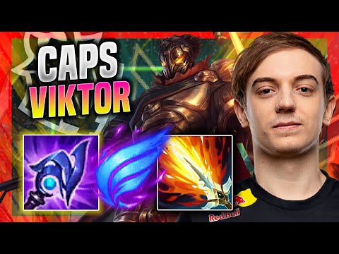 CAPS IS INSANE WITH VIKTOR! - G2 Caps Plays Viktor MID vs Lee Sin! | Season 11
